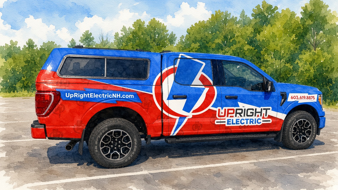 Upright Electric service truck